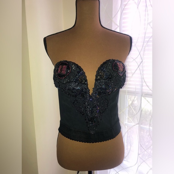 Victoria's Secret Tops Victorias Secret Beaded Sequined Angel Bustier - Picture 2 of 5